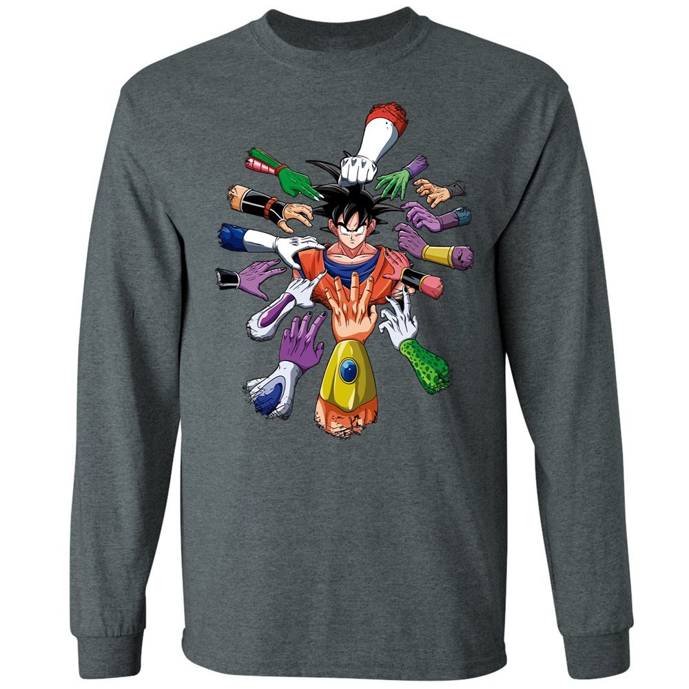 Long Sleeve T-Shirt - HCKKAJFD - Dark Heather - 15