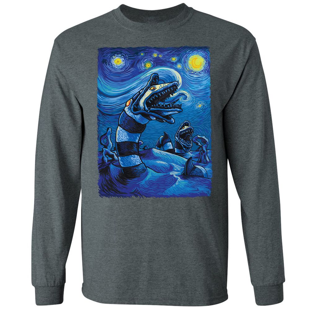 Long Sleeve T-Shirt - 4ZM4PBNV - Dark Heather - 15