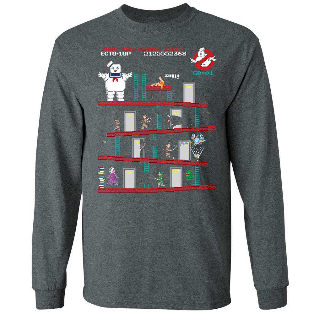 Long Sleeve T-Shirt - 56U48UDJ - Dark Heather - 15