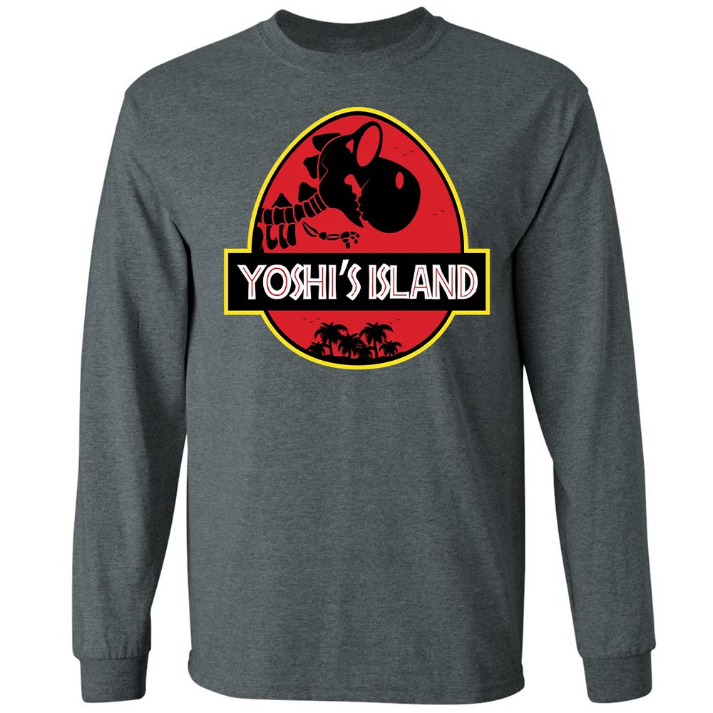 Long Sleeve T-Shirt - HDJPN6U7 - Dark Heather - 15