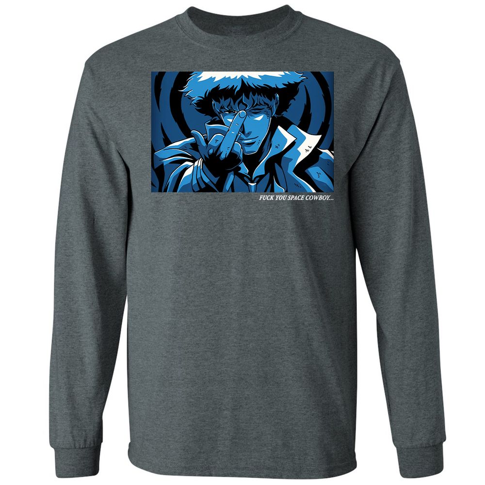 Long Sleeve T-Shirt - JW9WT8XZ - Dark Heather - 15