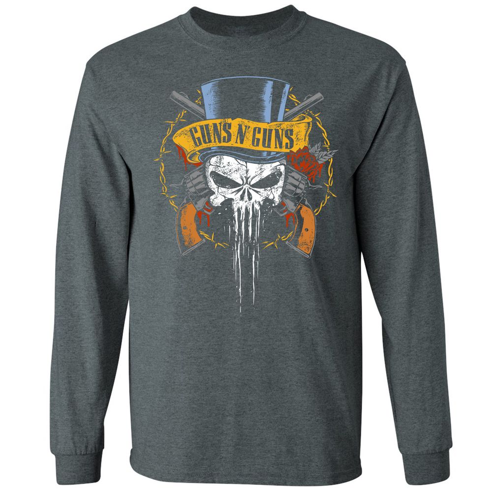 Long Sleeve T-Shirt - 54VQEY7G - Dark Heather - 15