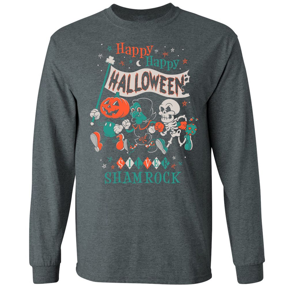 Long Sleeve T-Shirt - REFVR8ES - Dark Heather - 15