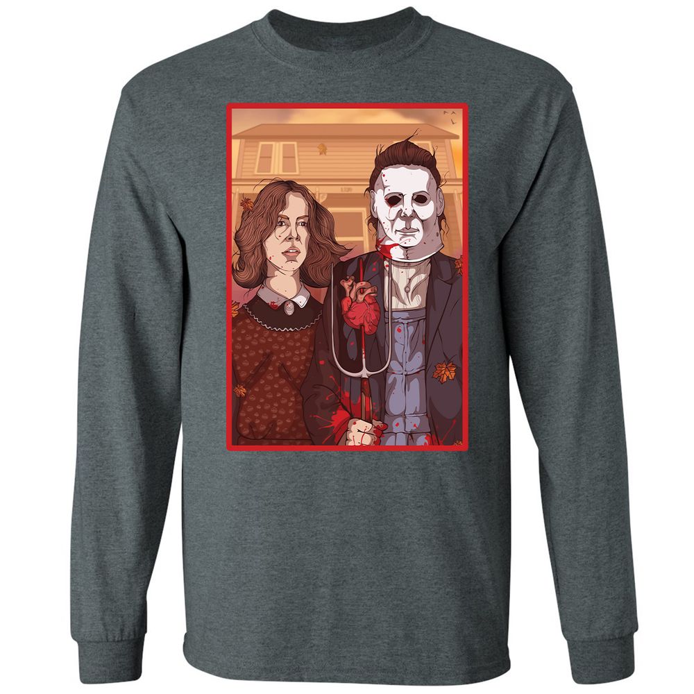 Long Sleeve T-Shirt - TRA8YC86 - Dark Heather - 15