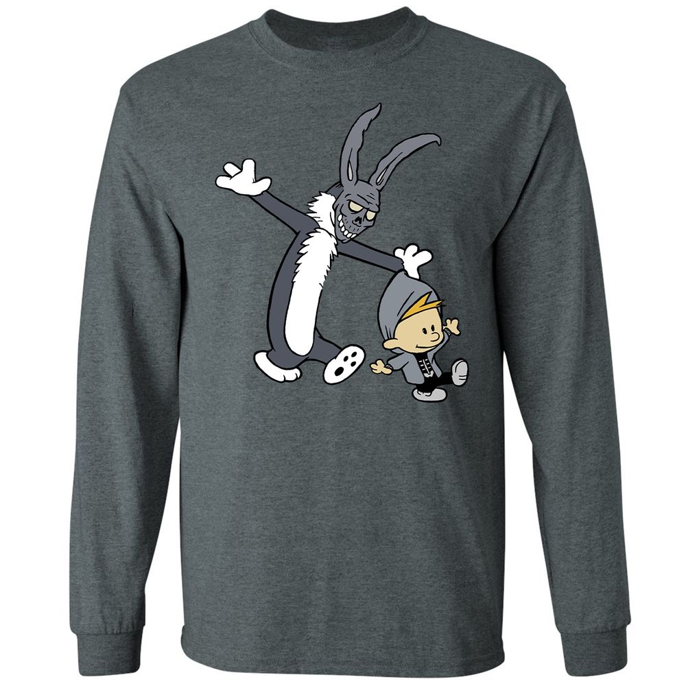 Long Sleeve T-Shirt - VTJN93HQ - Dark Heather - 15
