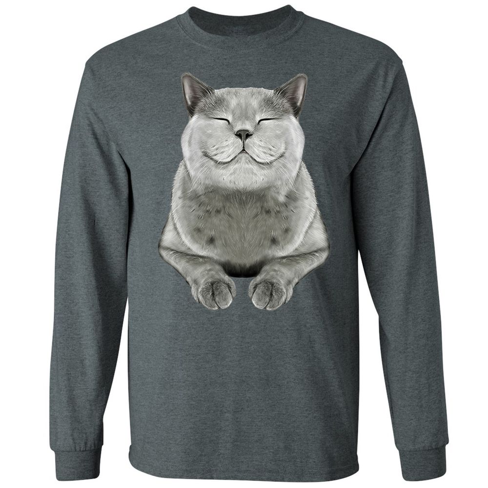 Long Sleeve T-Shirt - SYTZ4NRC - Dark Heather - 15