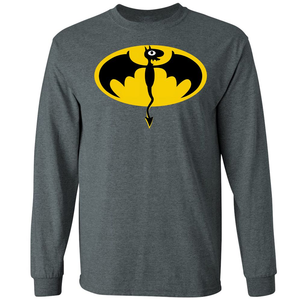 Long Sleeve T-Shirt - U9F4CDBQ - Dark Heather - 15