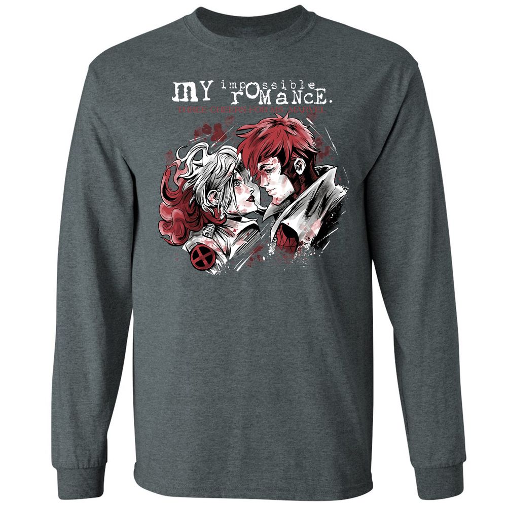 Long Sleeve T-Shirt - 3PHUSX2K - Dark Heather - 15