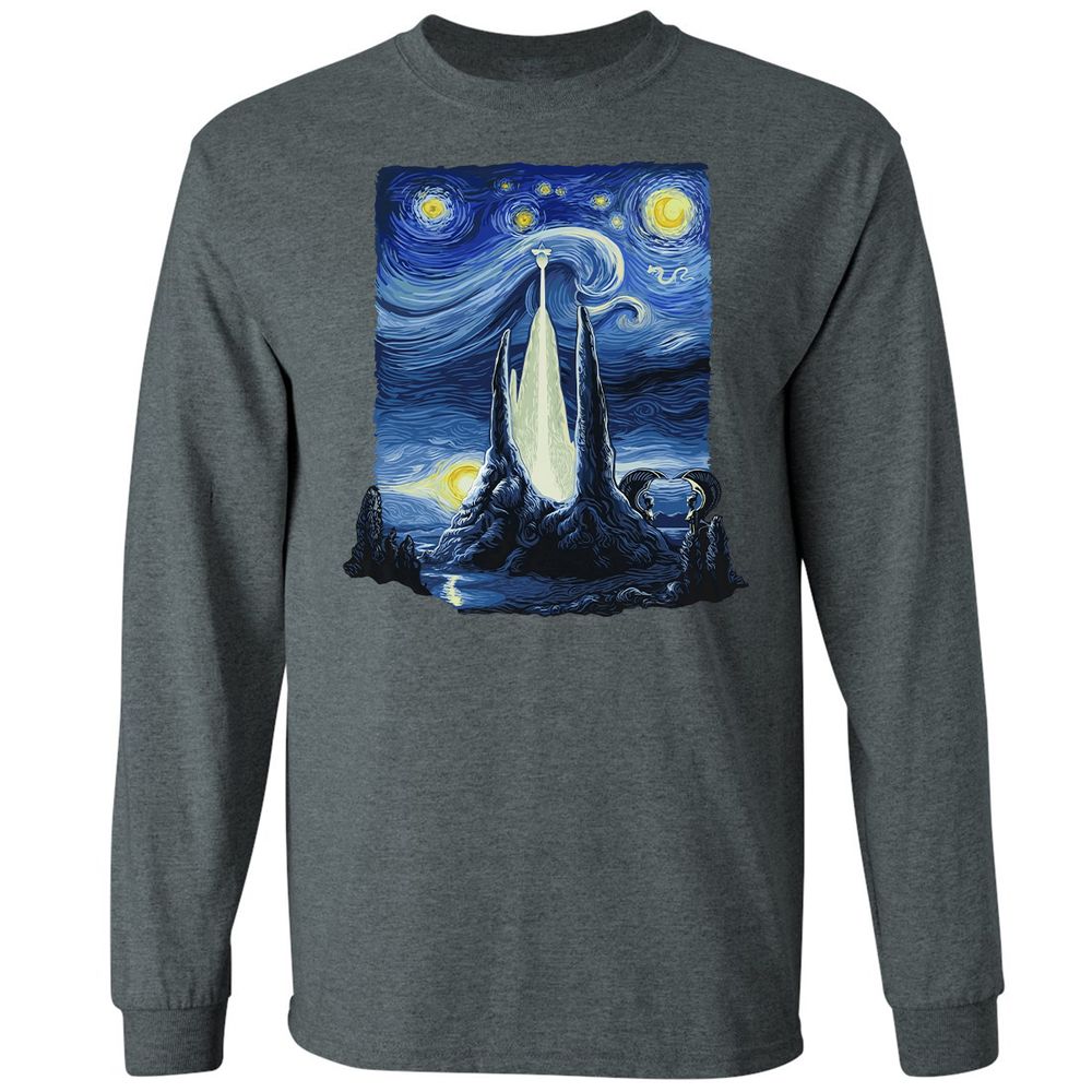 Long Sleeve T-Shirt - 8FXWWQJH - Dark Heather - 15