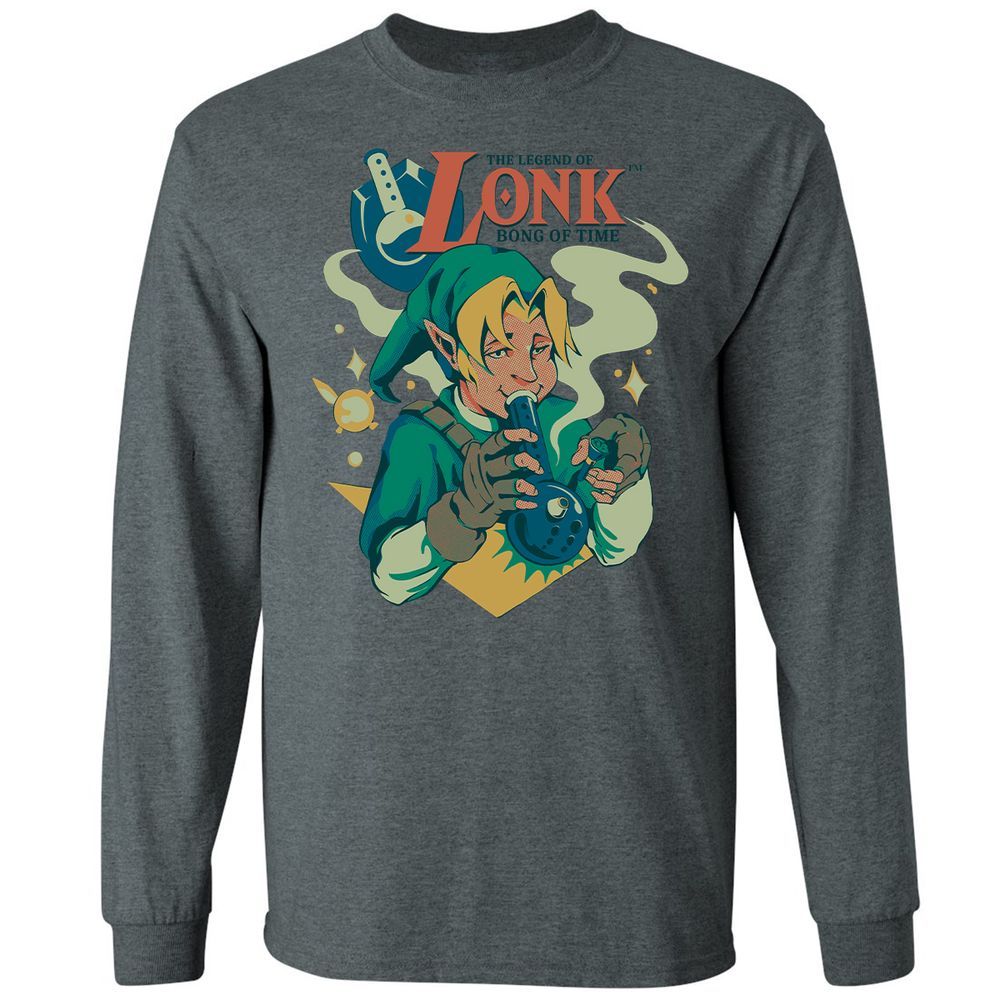 Long Sleeve T-Shirt - UGBB5T64 - Dark Heather - 15