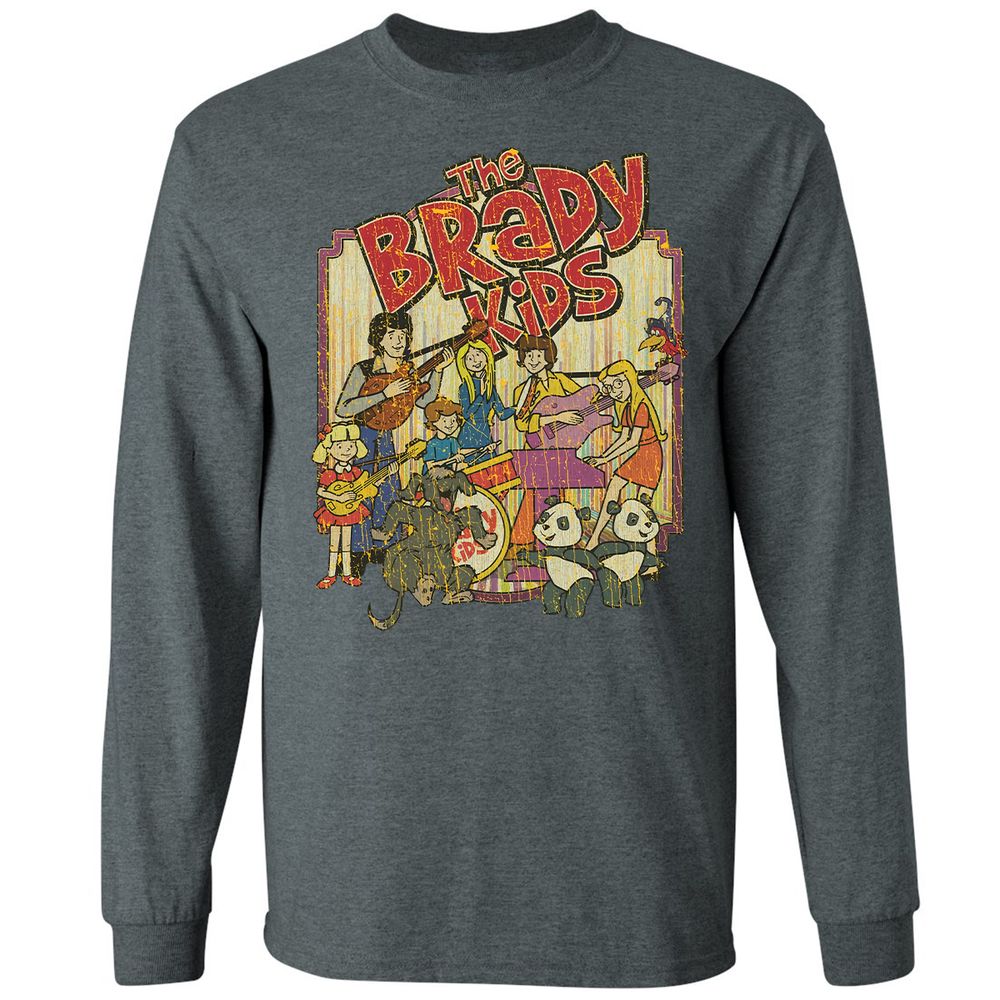 Long Sleeve T-Shirt - Q71K1L57 - Dark Heather - 15