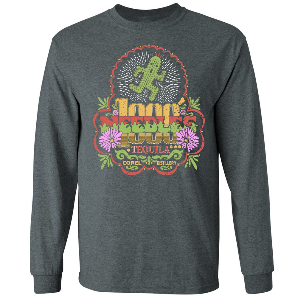 Long Sleeve T-Shirt - J9VZENGM - Dark Heather - 15