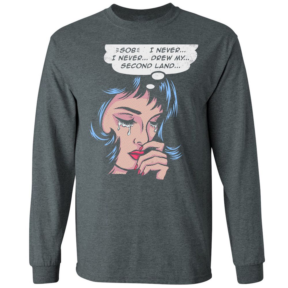 Long Sleeve T-Shirt - LDS3RN8C - Dark Heather - 15