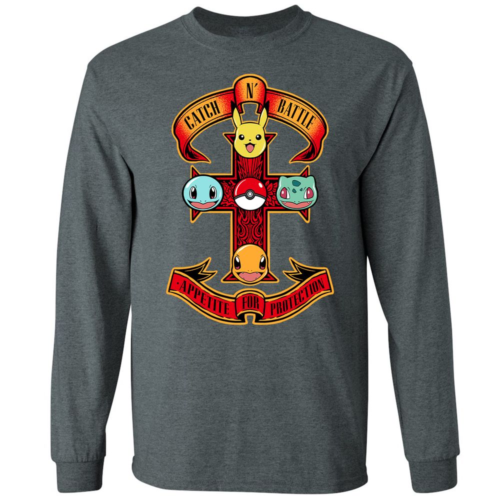 Long Sleeve T-Shirt - M3YL6STT - Dark Heather - 15