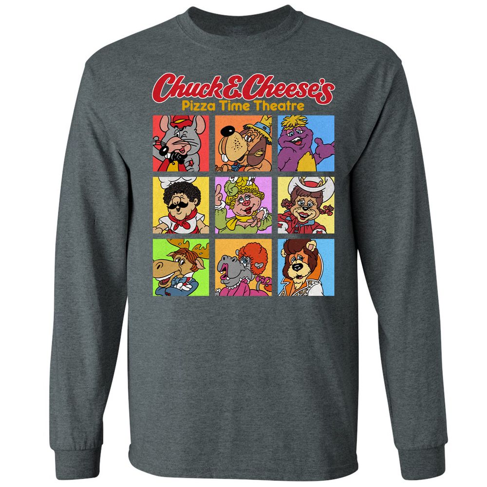 Long Sleeve T-Shirt - QQY175T3 - Dark Heather - 15