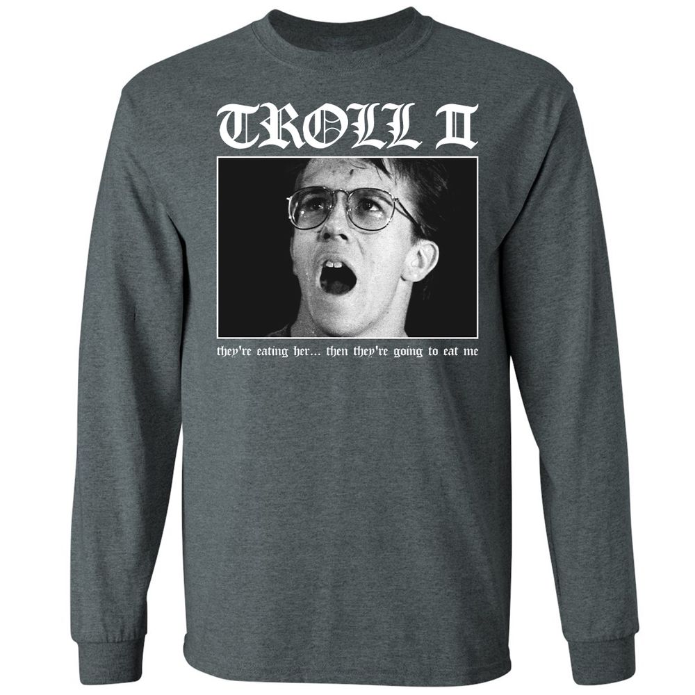 Long Sleeve T-Shirt - BEKU34CT - Dark Heather - 15