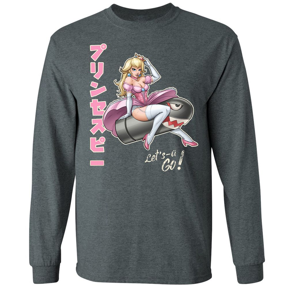 Long Sleeve T-Shirt - LF92DZKW - Dark Heather - 15