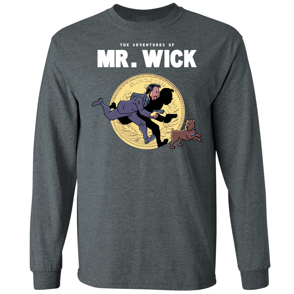 Long Sleeve T-Shirt - MJ137SXU - Dark Heather - 15