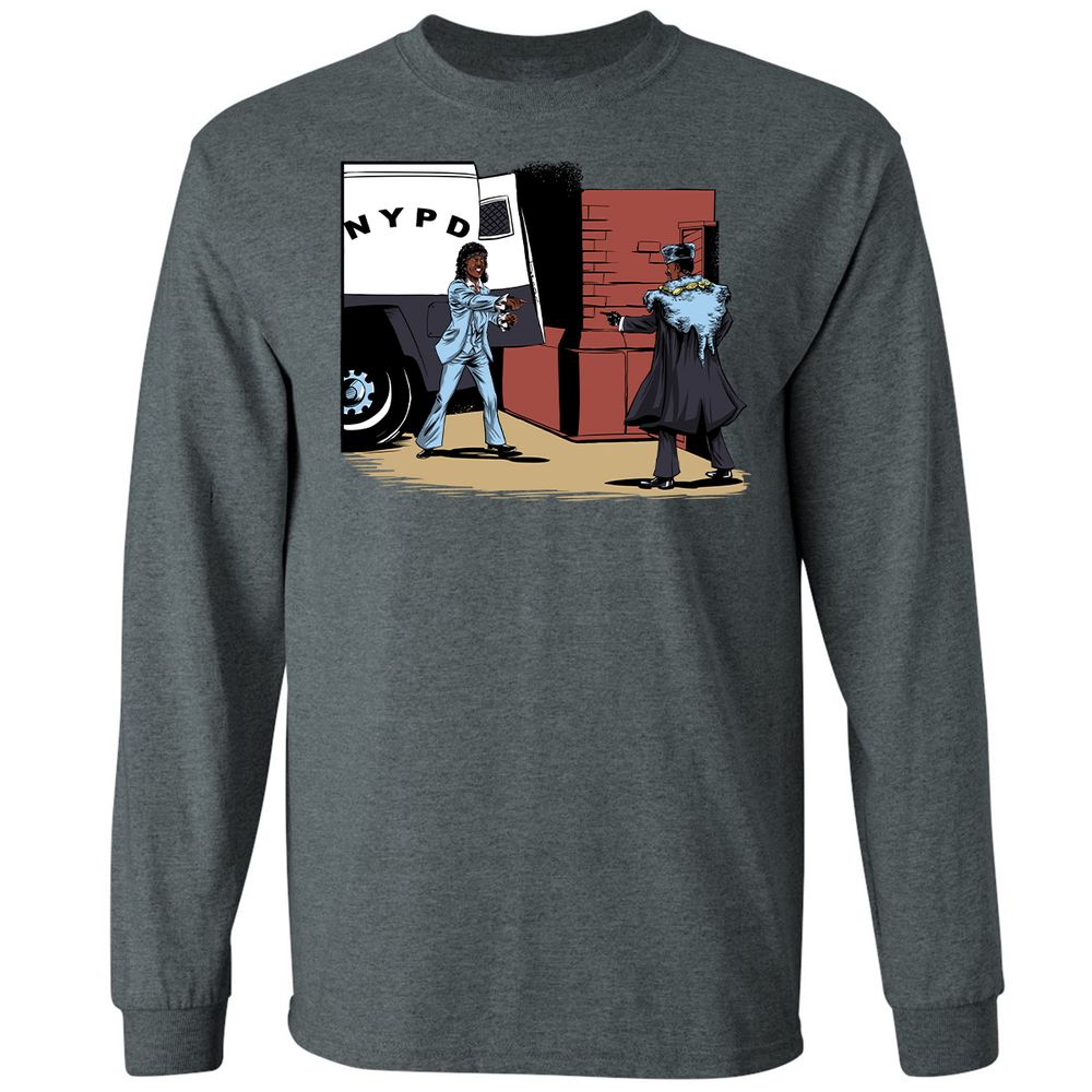 Long Sleeve T-Shirt - 8MY8S2XJ - Dark Heather - 15
