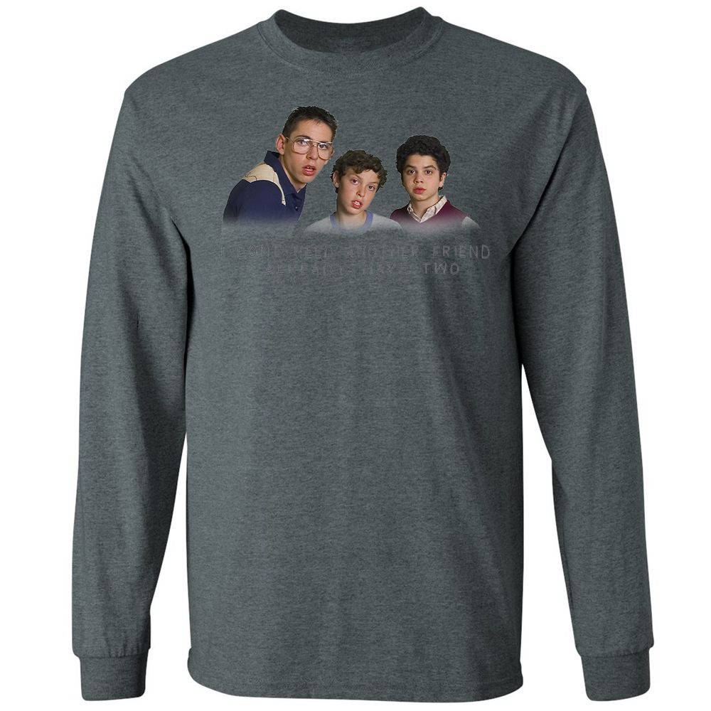 Long Sleeve T-Shirt - 1N4CXAWU - Dark Heather - 15