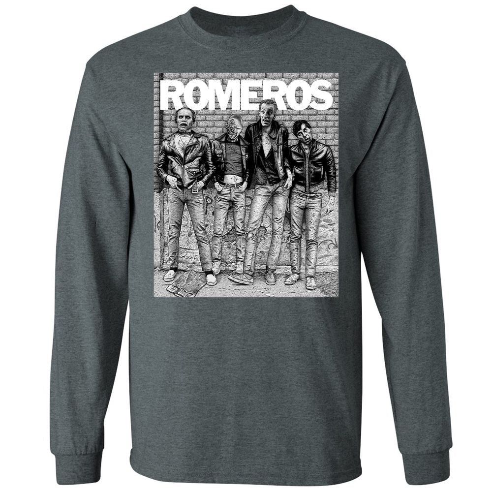 Long Sleeve T-Shirt - PRCLJ4H9 - Dark Heather - 15