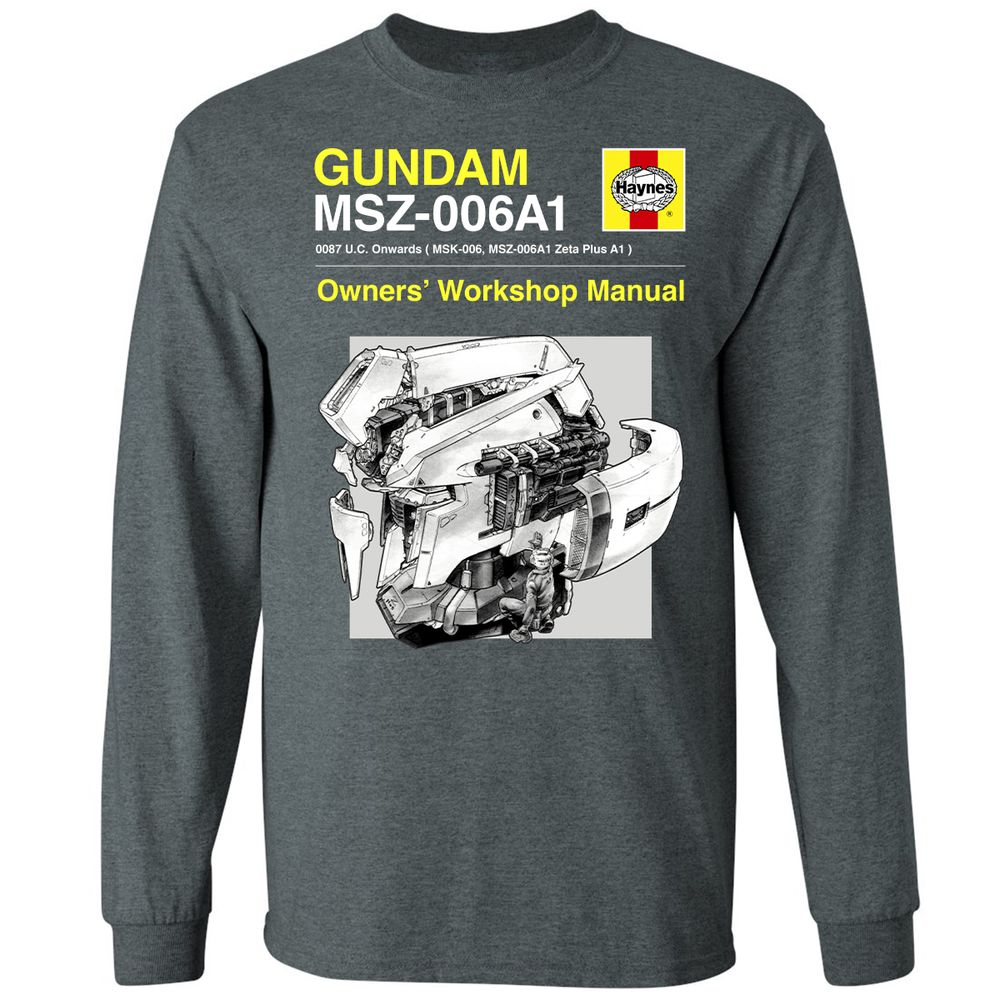 Long Sleeve T-Shirt - 1ZBQSUHL - Dark Heather - 15