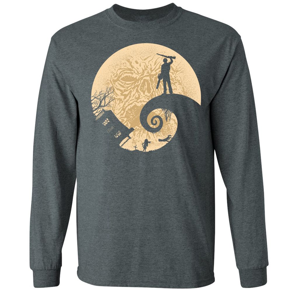 Long Sleeve T-Shirt - D4RFAFC2 - Dark Heather - 15