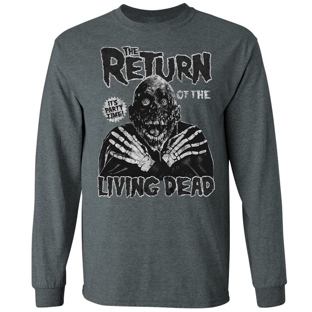 Long Sleeve T-Shirt - X6PAWT5K - Dark Heather - 15