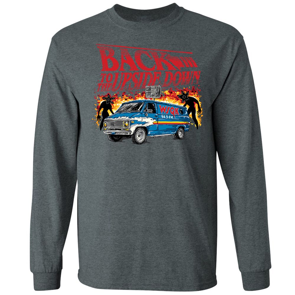 Long Sleeve T-Shirt - 3JUQEYDK - Dark Heather - 15