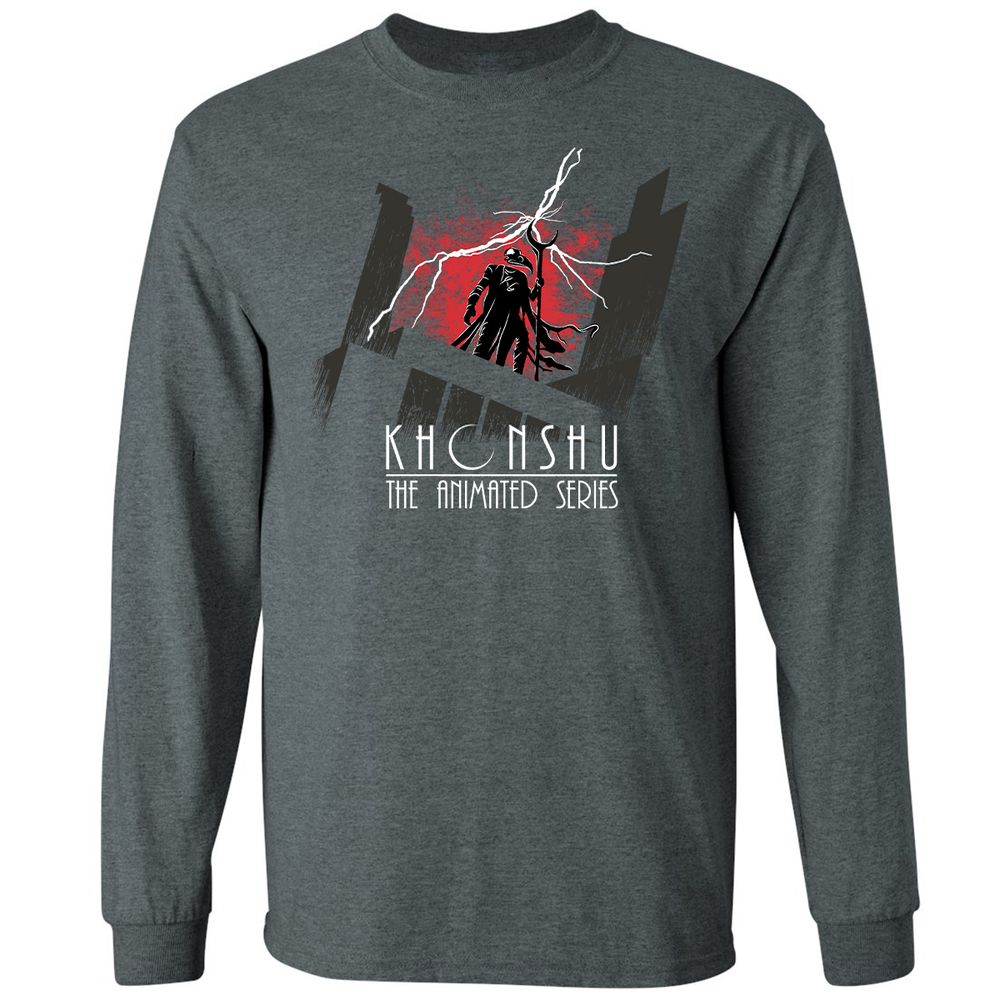 Long Sleeve T-Shirt - 4P9JNJLR - Dark Heather - 15