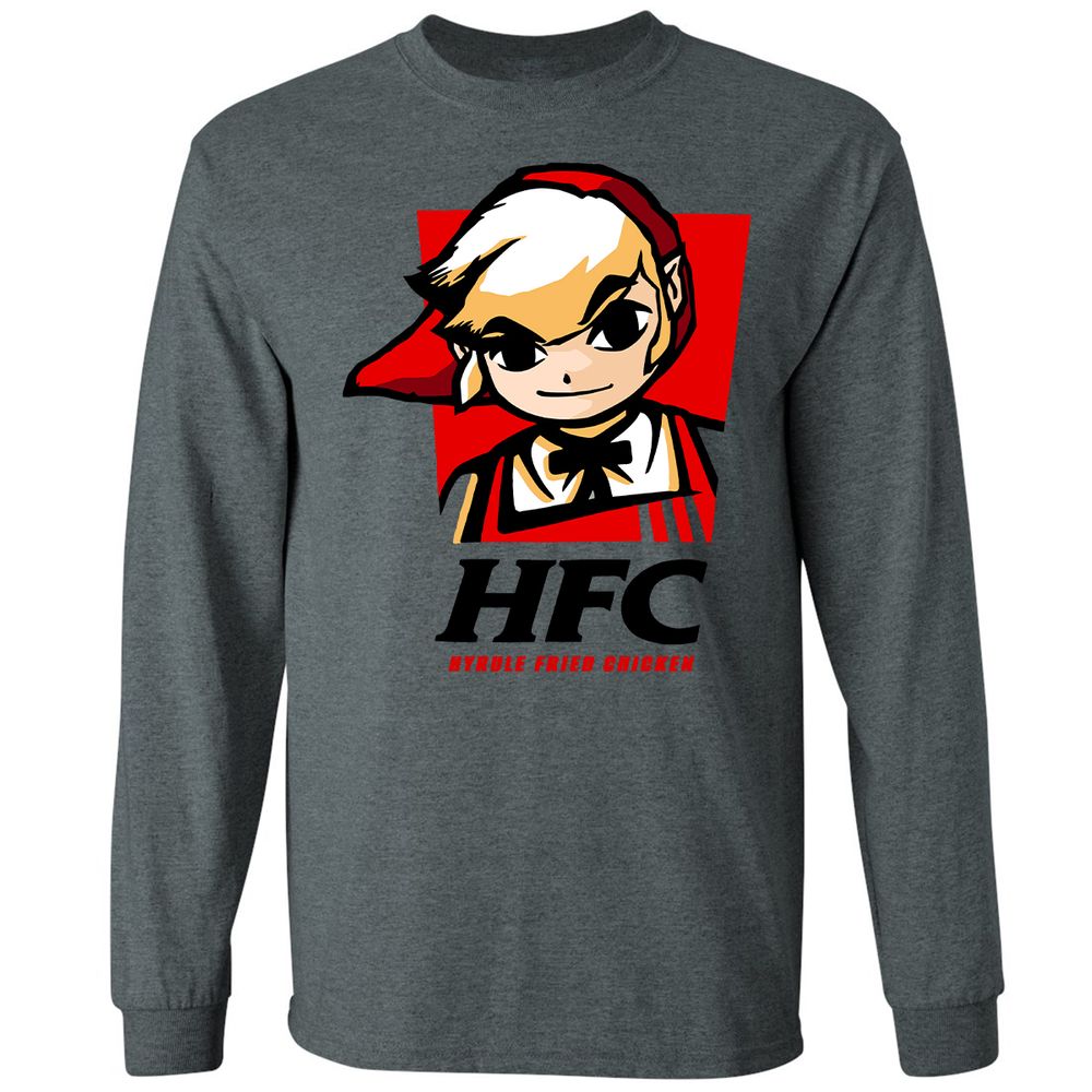Long Sleeve T-Shirt - 4B5CA7T3 - Dark Heather - 15