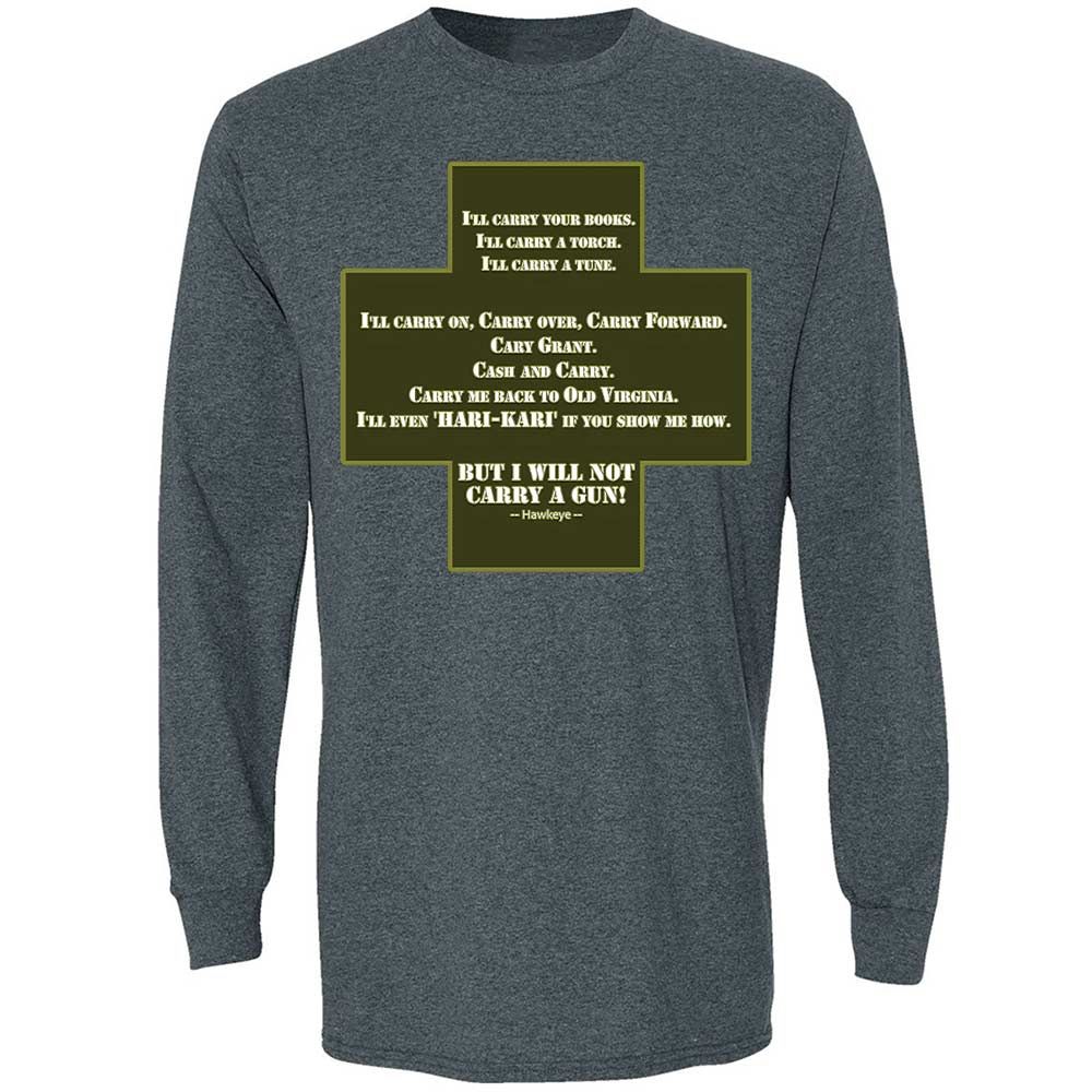 I Will Not Carry a Gun - Dark Heather - 15