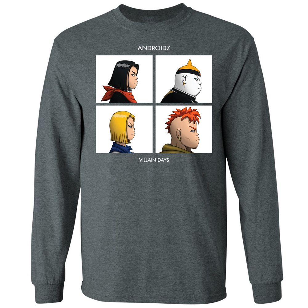 Long Sleeve T-Shirt - KWEELFGS - Dark Heather - 15