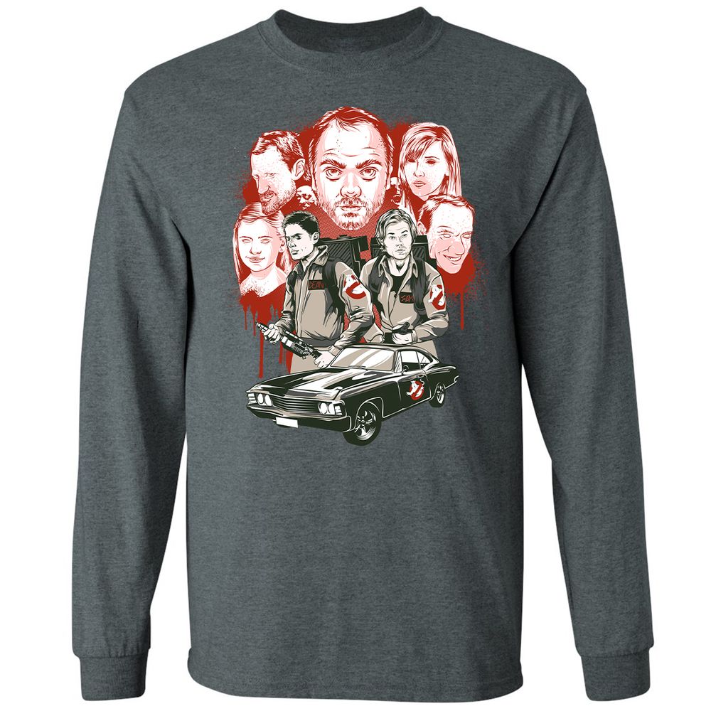 Long Sleeve T-Shirt - 56VHR878 - Dark Heather - 15