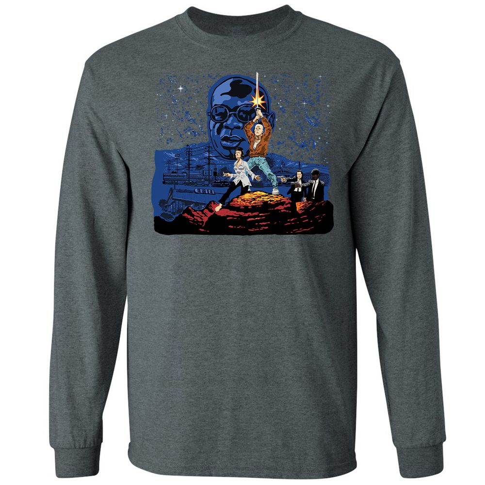 Long Sleeve T-Shirt - 59FX6DPJ - Dark Heather - 15