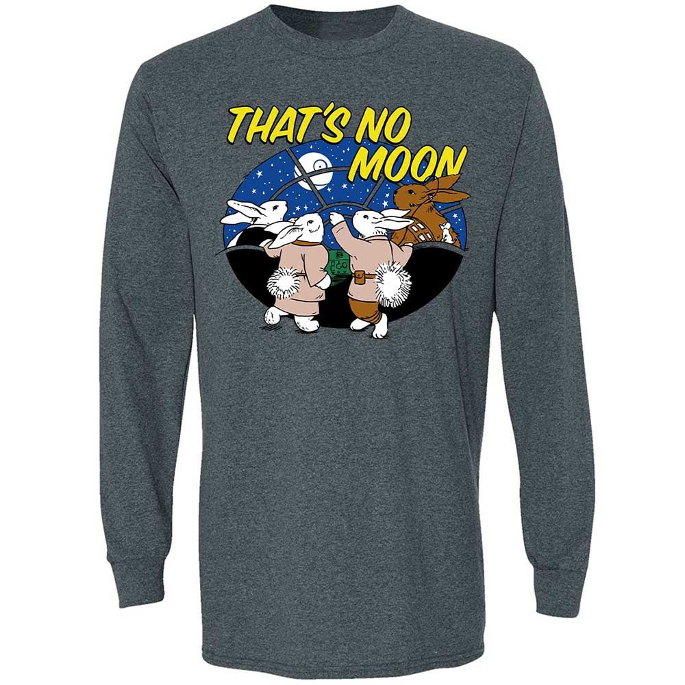 Long Sleeve T-Shirt - White - Dark Heather - 15