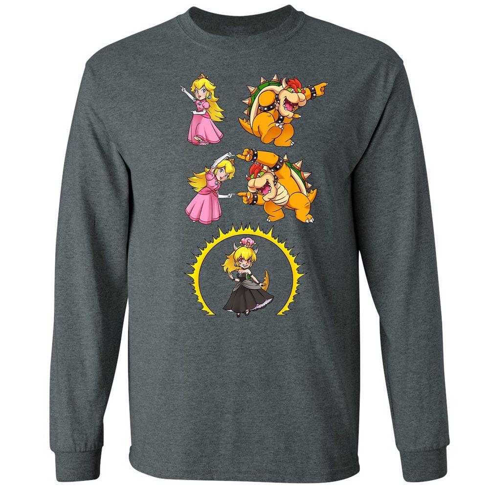 Long Sleeve T-Shirt - 5ZA6W2UZ - Dark Heather - 15