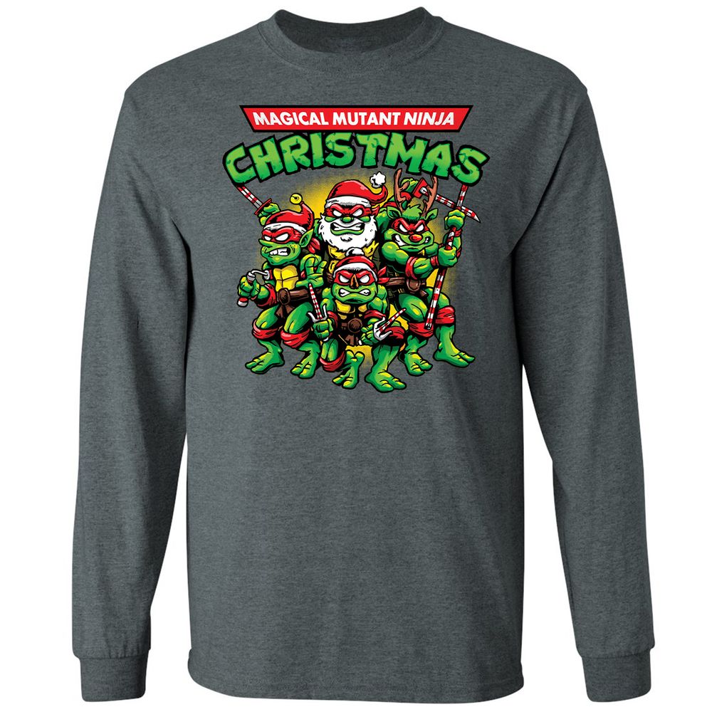 Long Sleeve T-Shirt - C9TQCZ6N - Dark Heather - 15