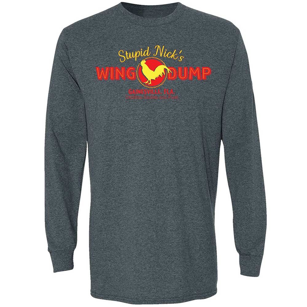 Stupid Nick's Wing Dump - Dark Heather - 15