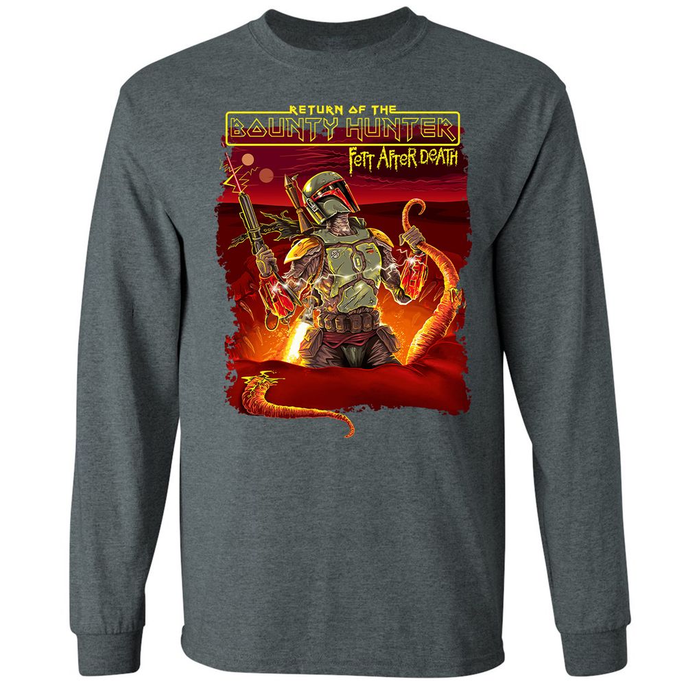 Long Sleeve T-Shirt - ZDDH9M9G - Dark Heather - 15