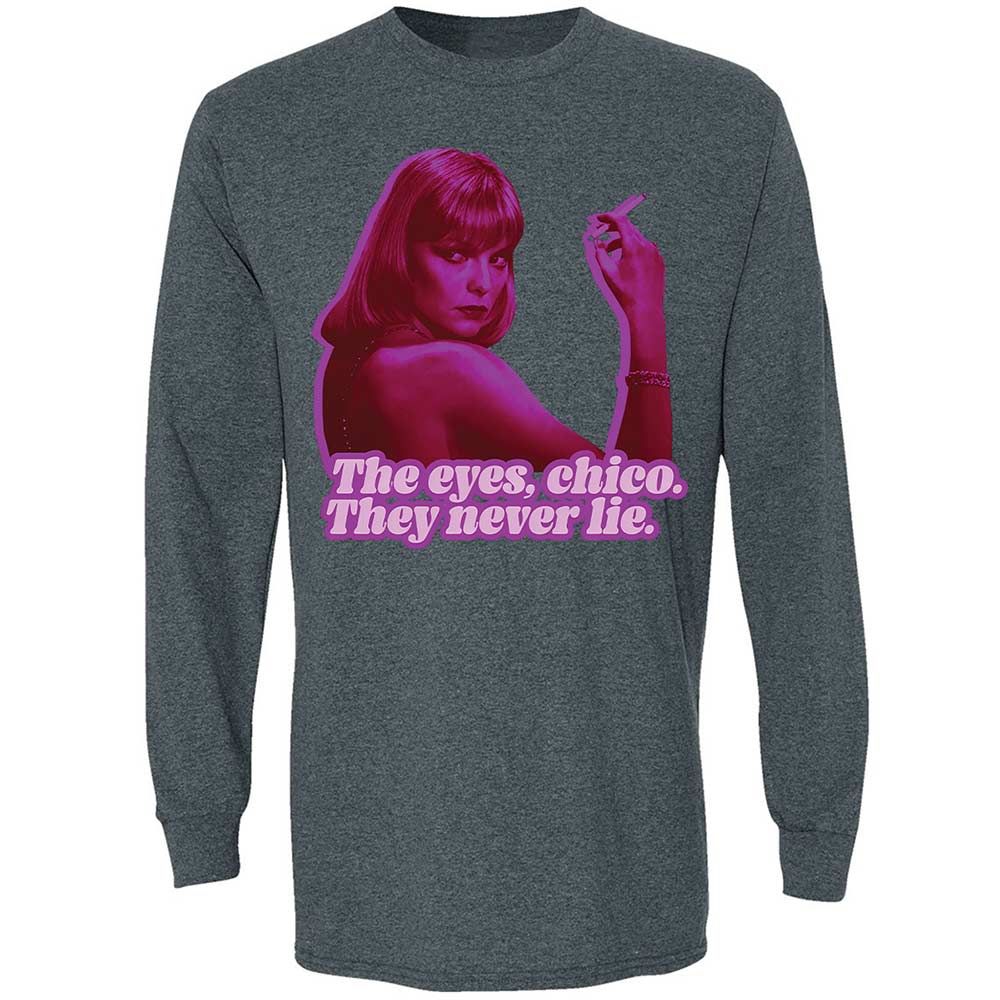 Long Sleeve T-Shirt - KZ3UFQFC - Dark Heather - 15
