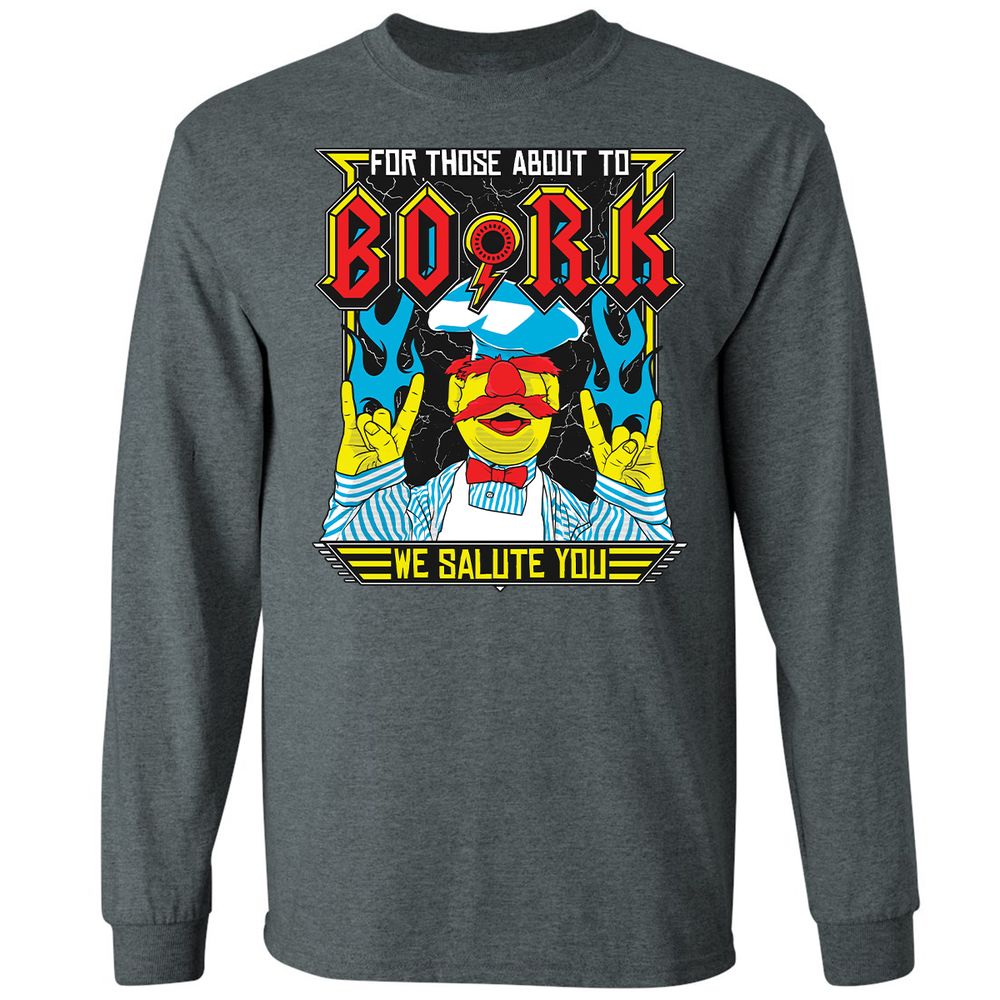 Long Sleeve T-Shirt - PP9DXMEC - Dark Heather - 15