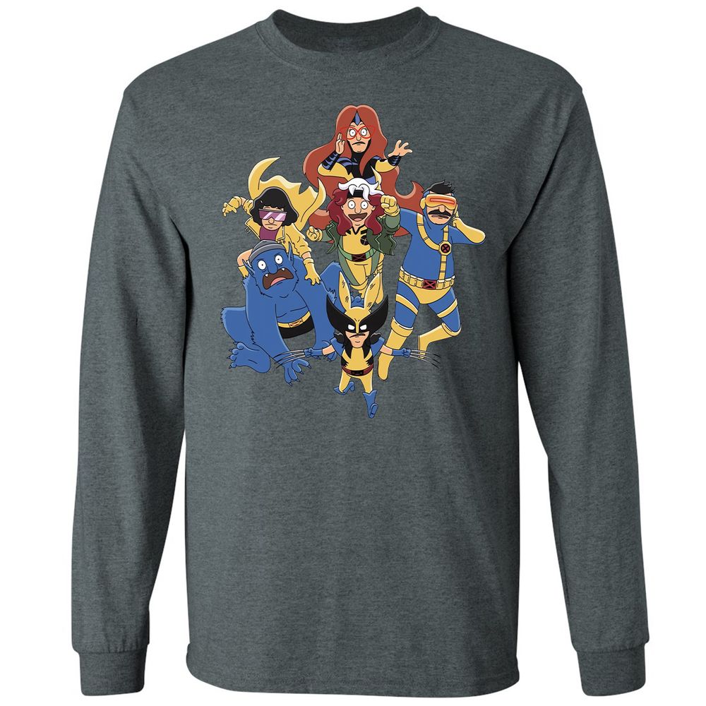 Long Sleeve T-Shirt - 1X7BW52R - Dark Heather - 15