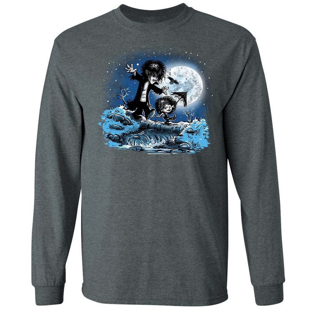 Long Sleeve T-Shirt - BVE3LVB5 - Dark Heather - 15