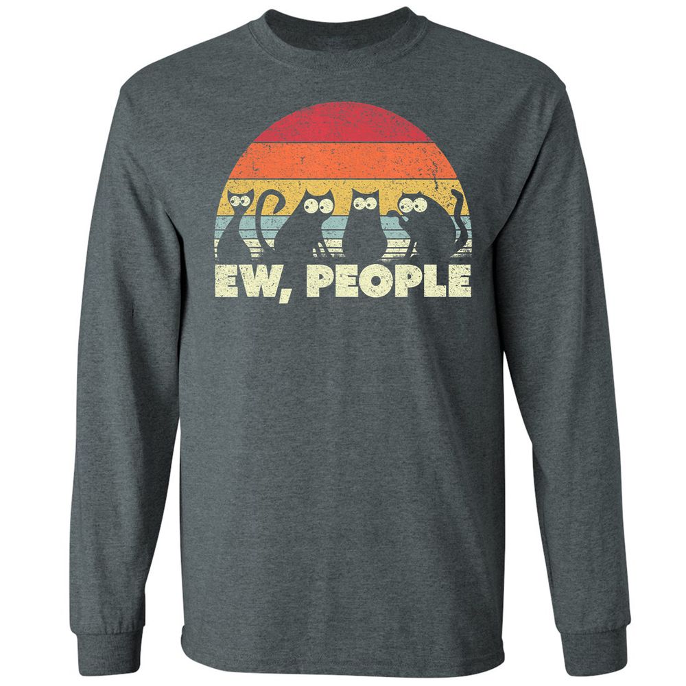 Long Sleeve T-Shirt - ZA27PJ18 - Dark Heather - 15