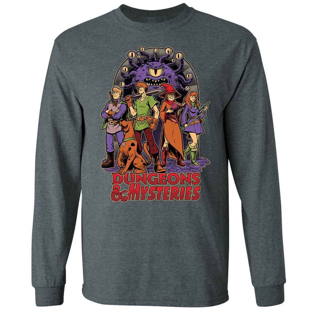 Long Sleeve T-Shirt - 4YF9QE5W - Dark Heather - 15