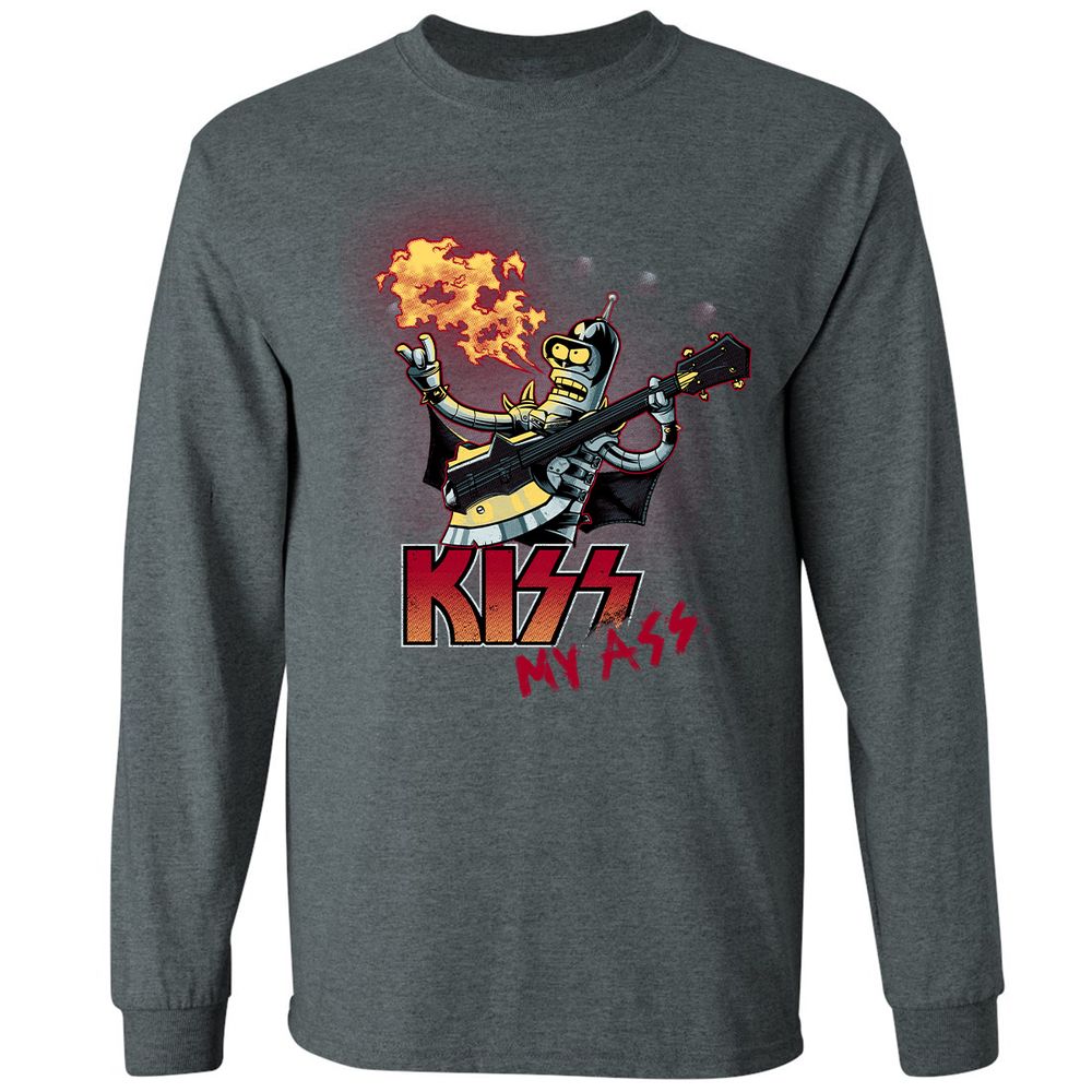 Long Sleeve T-Shirt - 1NB6U62L - Dark Heather - 15