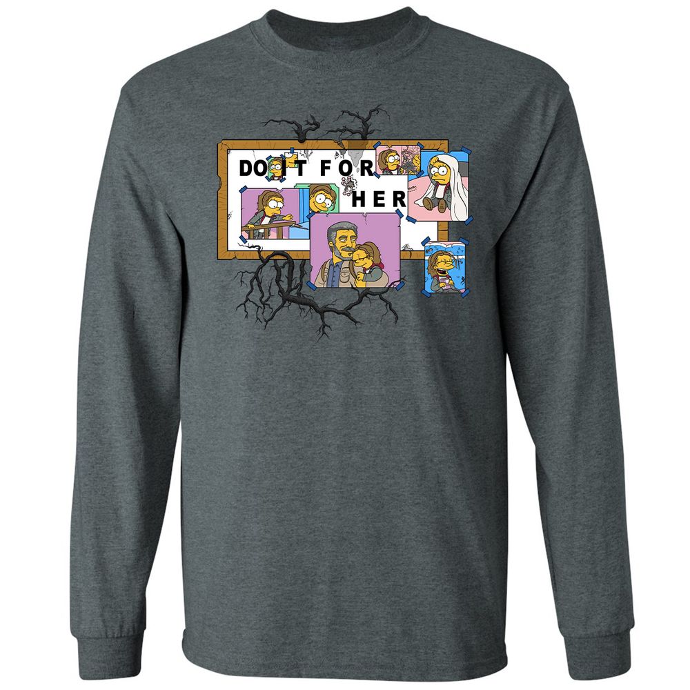 Long Sleeve T-Shirt - TFVJRTR4 - Dark Heather - 15