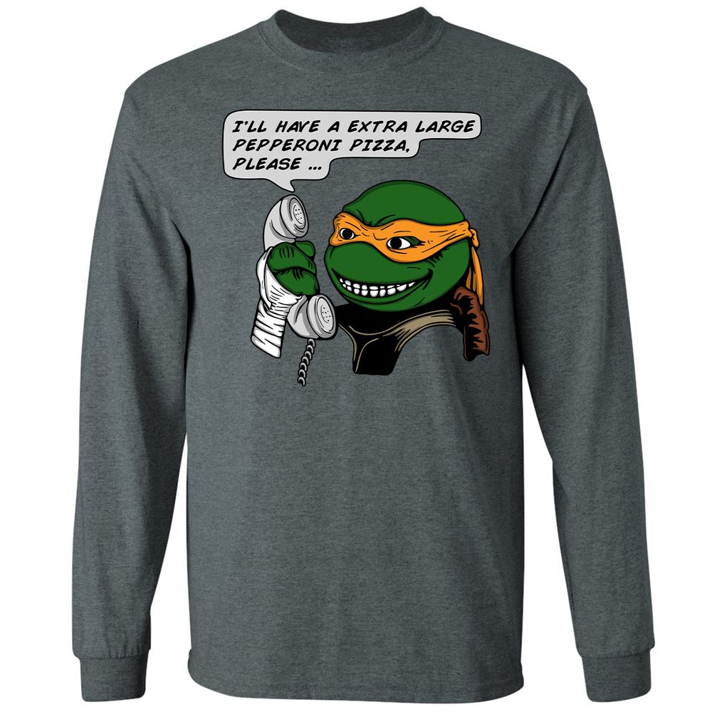 Long Sleeve T-Shirt - 7A8T357G - Dark Heather - 15