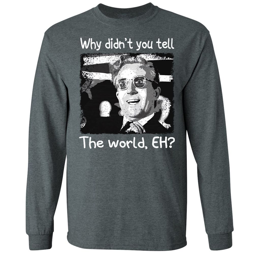 Long Sleeve T-Shirt - 9W6FSHWG - Dark Heather - 15